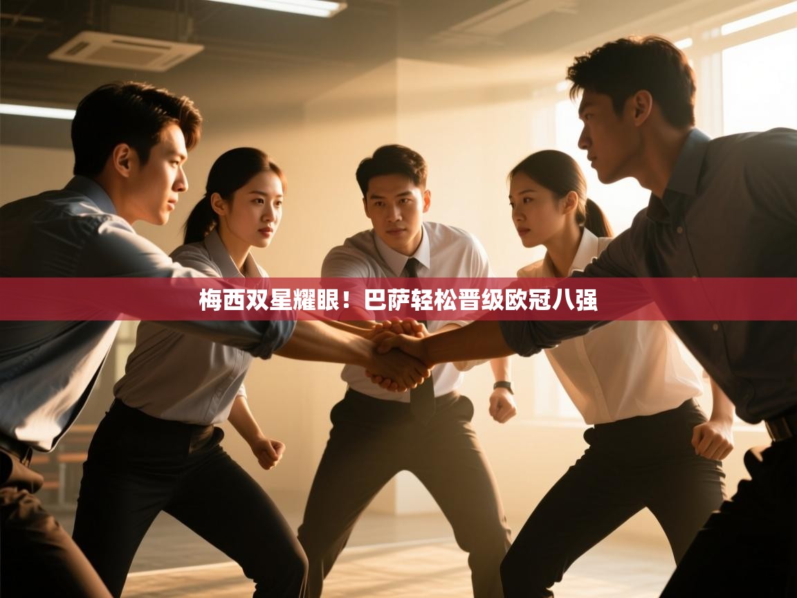 梅西双星耀眼！巴萨轻松晋级欧冠八强  第1张