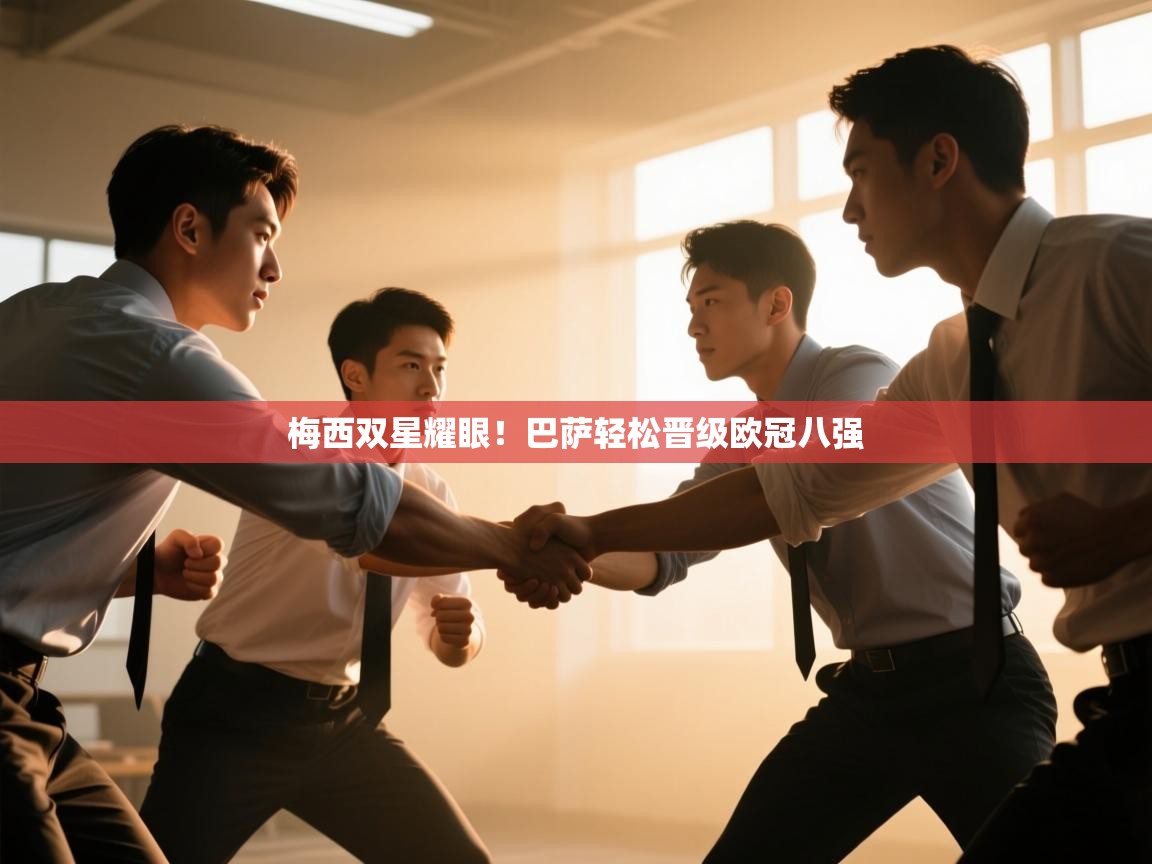 梅西双星耀眼！巴萨轻松晋级欧冠八强  第2张